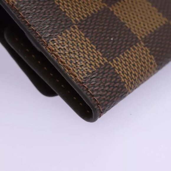 LOUIS VUITTON Damier Ebene Cuffs Cuff Case LV Auth 114634 - Picture 10 of 16